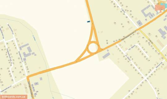 Билборд B в Орехове Выезд из города схема